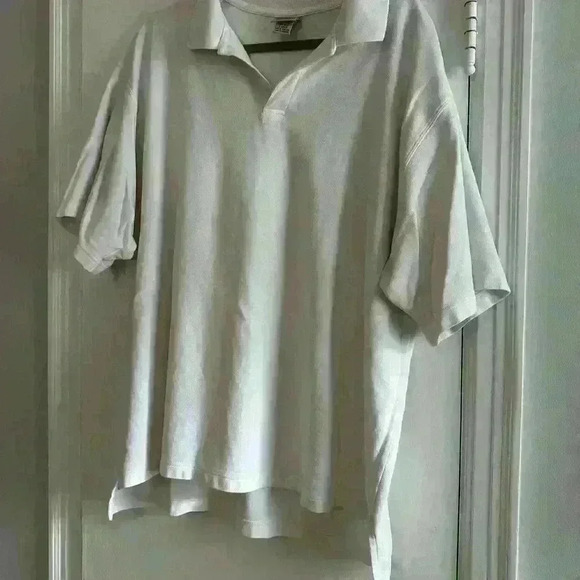 LL Bean. Mens XXL. White polo. - Picture 1 of 8